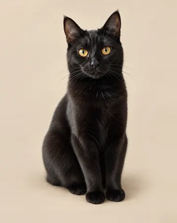 Minimalist pet portrait example